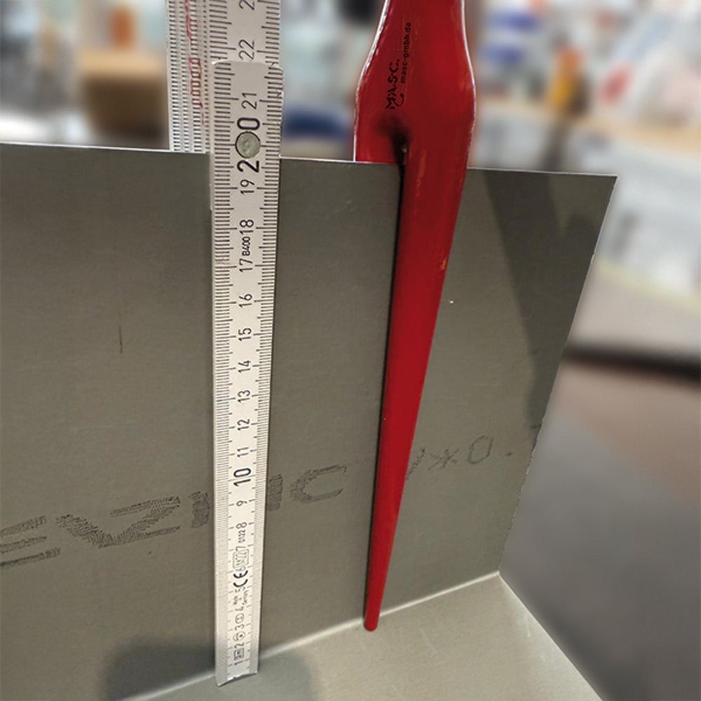 MASC Quetsch Falzeisen 210 mm