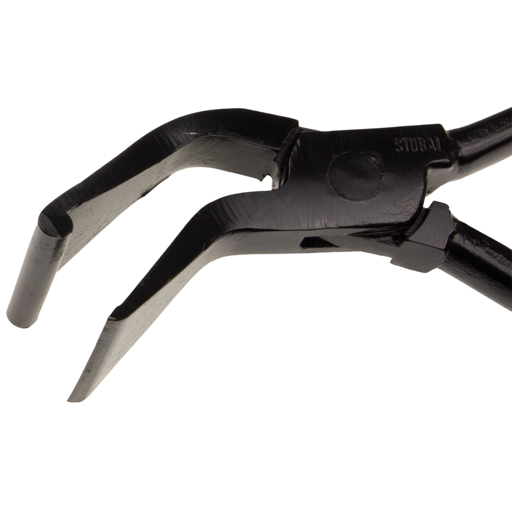 STUBAI Falzzange 45° gebogen – Radius 8