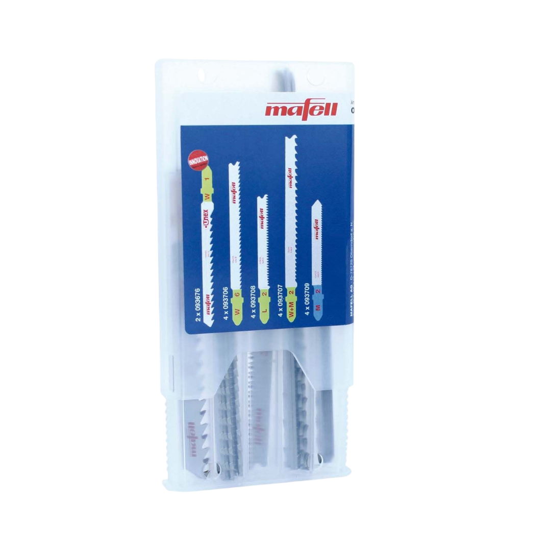 MAFELL - Stichsägeblätter 5er - Sortiment 2 Zchng.093713, verpackt
