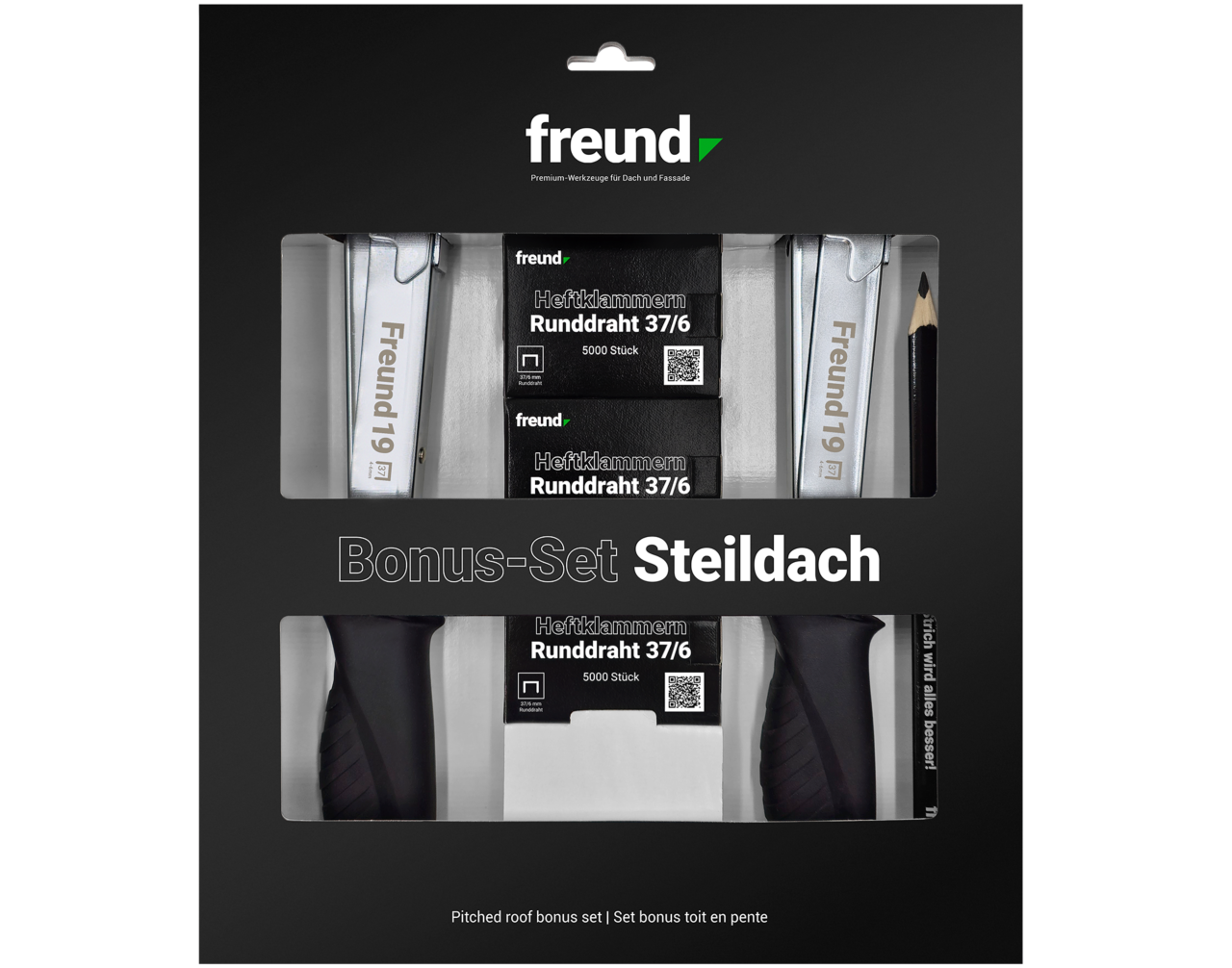 Freund Bonus Set Steildach