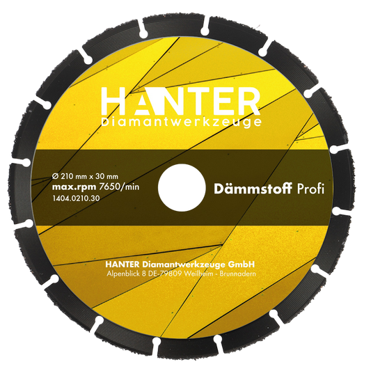 HANTER DSX MACH 3 Hartmetall Trennscheibe