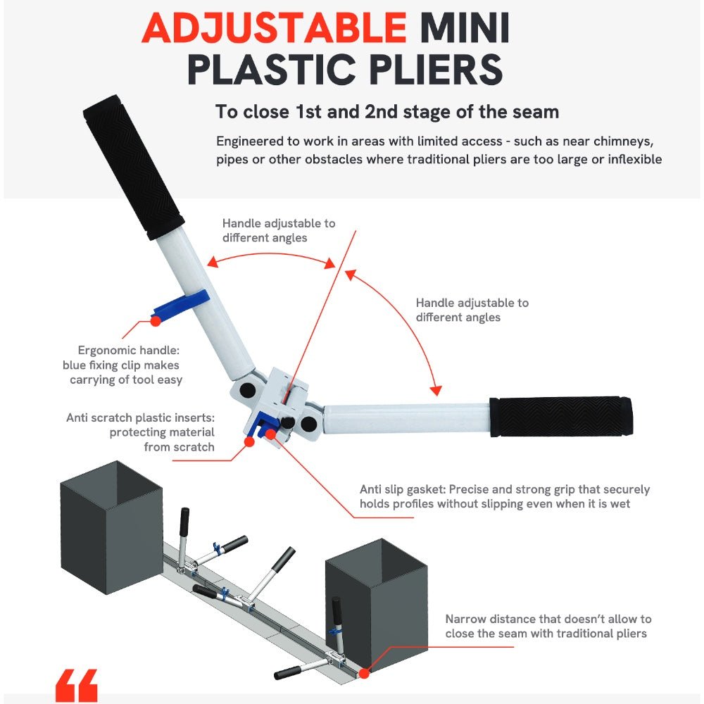 2 in 1 Mini verstellbar
