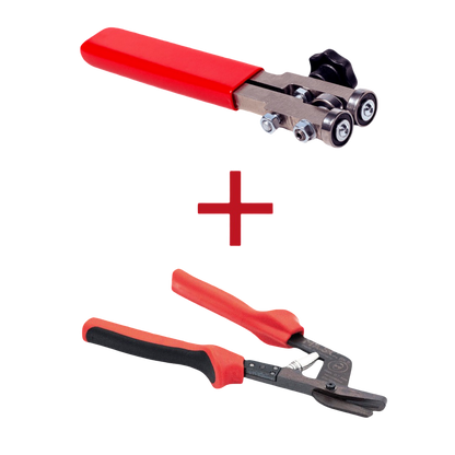 Blechbearbeitung PRO Set – Knabberer & Kantenanreifer