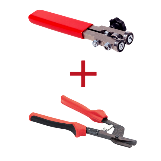 Blechbearbeitung PRO Set – Knabberer & Kantenanreifer