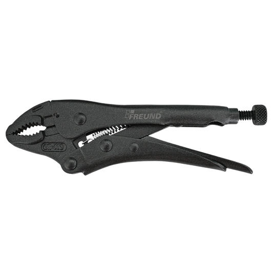 FREUND  -  Gripzange mit gebogenen Backen, 175mm