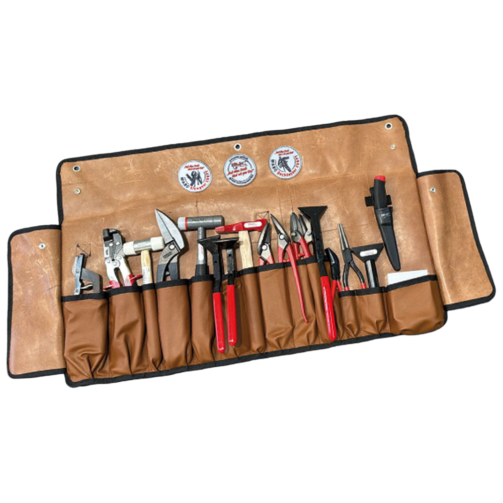 MASC Rollbare Leder Werkzeugtasche (unbestückt)