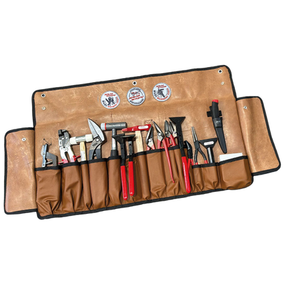 MASC Rollbare Leder Werkzeugtasche (unbestückt)