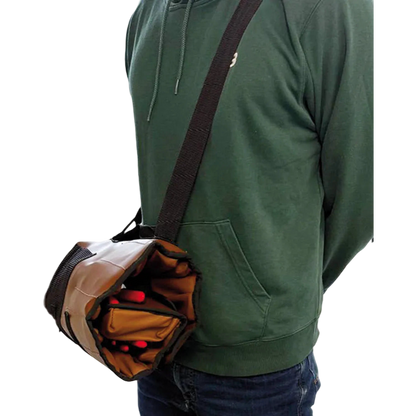 MASC Rollbare Leder Werkzeugtasche (unbestückt)