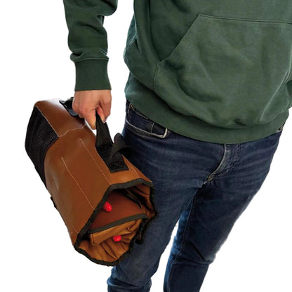 MASC Rollbare Leder Werkzeugtasche (unbestückt)