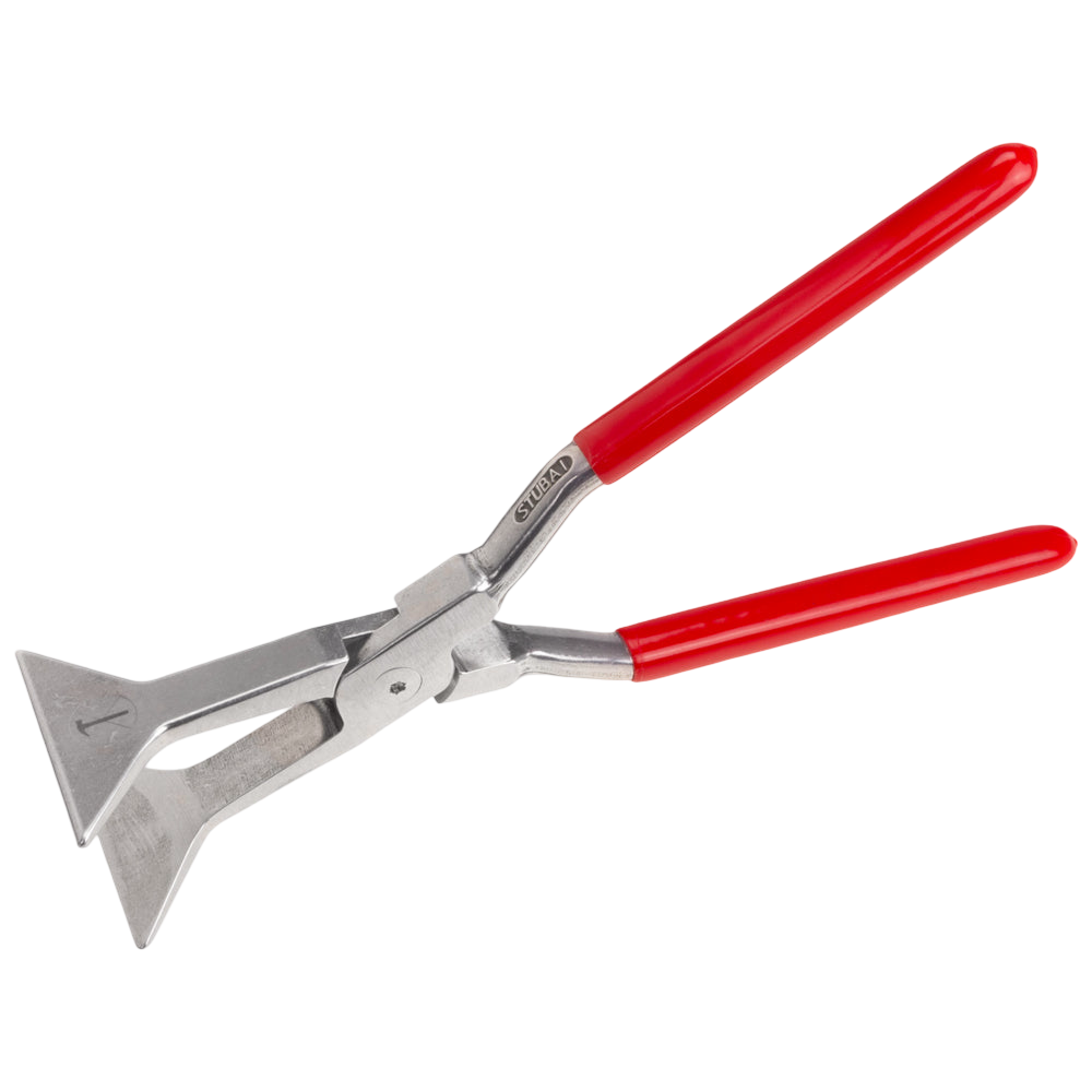 STUBAI Alu Quetschfalzzange 80mm gerade