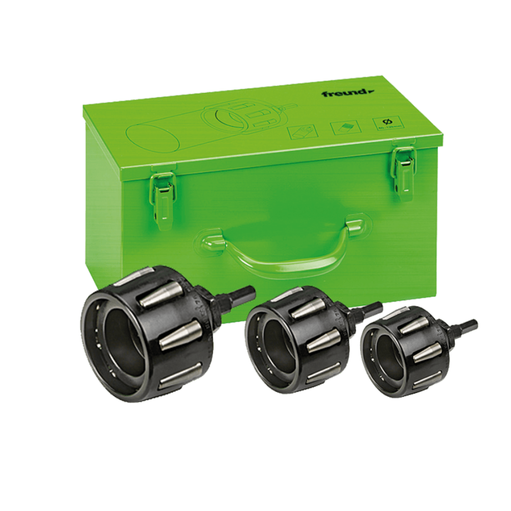 FREUND Rohraufweiter Set 76/87/100 mm