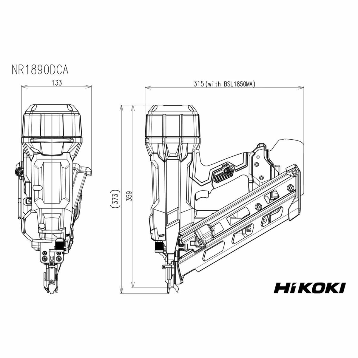 HiKOKI Akku Streifennagler 50 – 90 mm