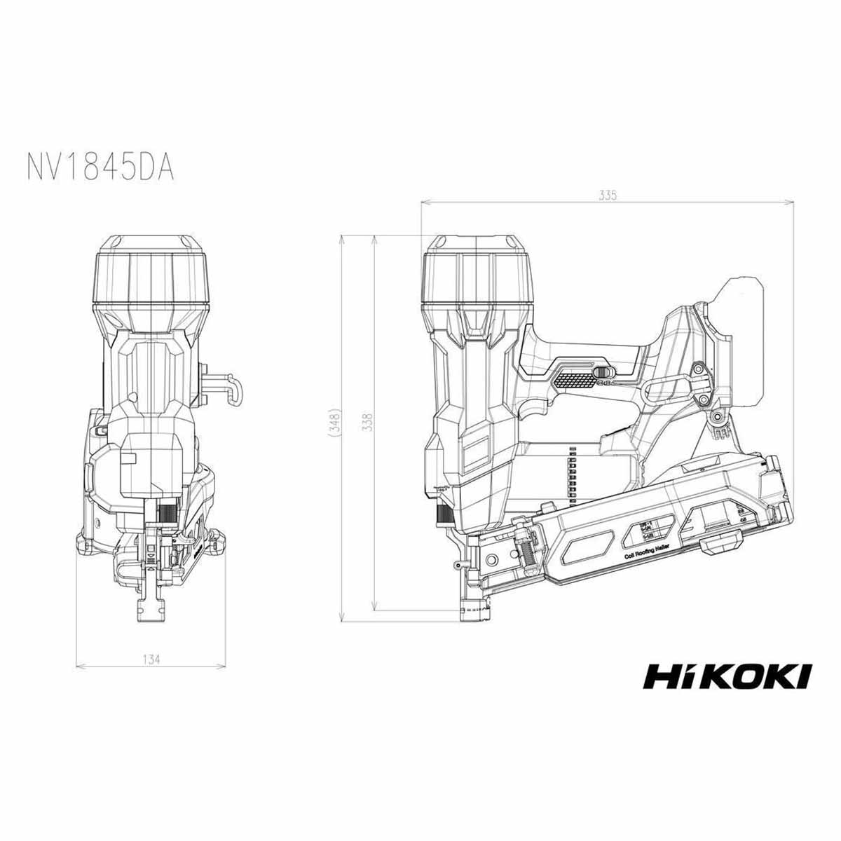 HIKOKI  -  Pappnagler NV1845DA
