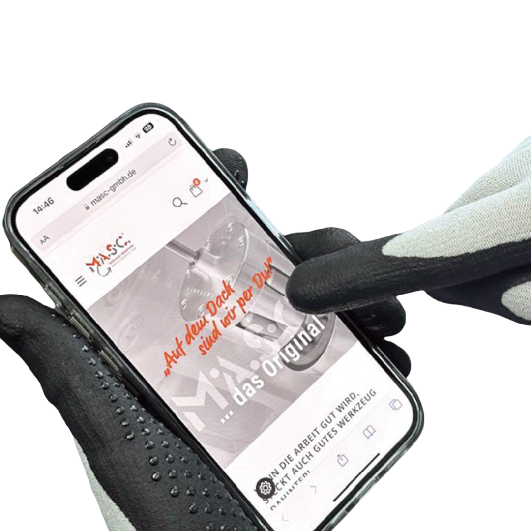 MASC Klempnerhandschuh touchfähig
